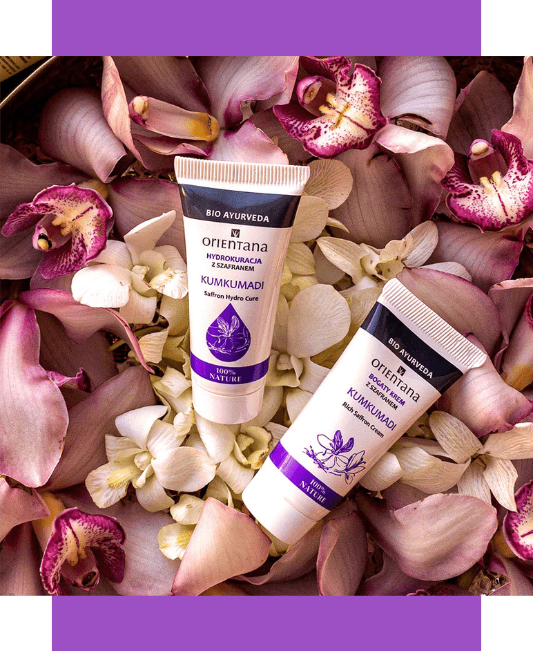 KOSMETYKI Z SZAFRANEM ? JESTEŚMY NA TAK - Orientana