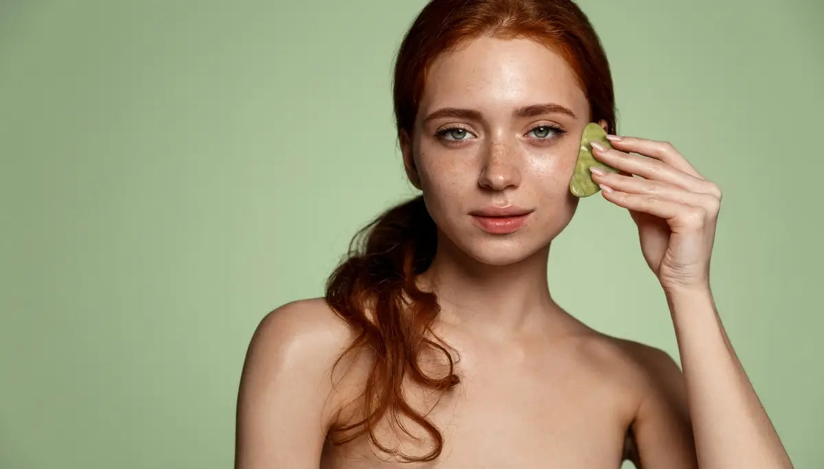 Gua sha - jak działa, jak używać i jaki olejek wybrać do masażu twarzy? Pełny poradnik