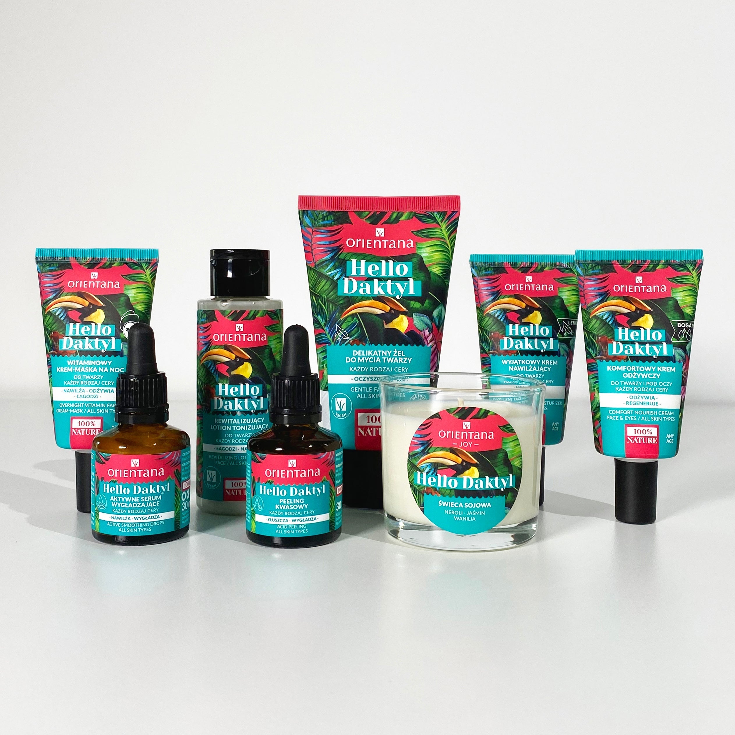 orientana hello daktyl - 7 kosmetyków - Orientana