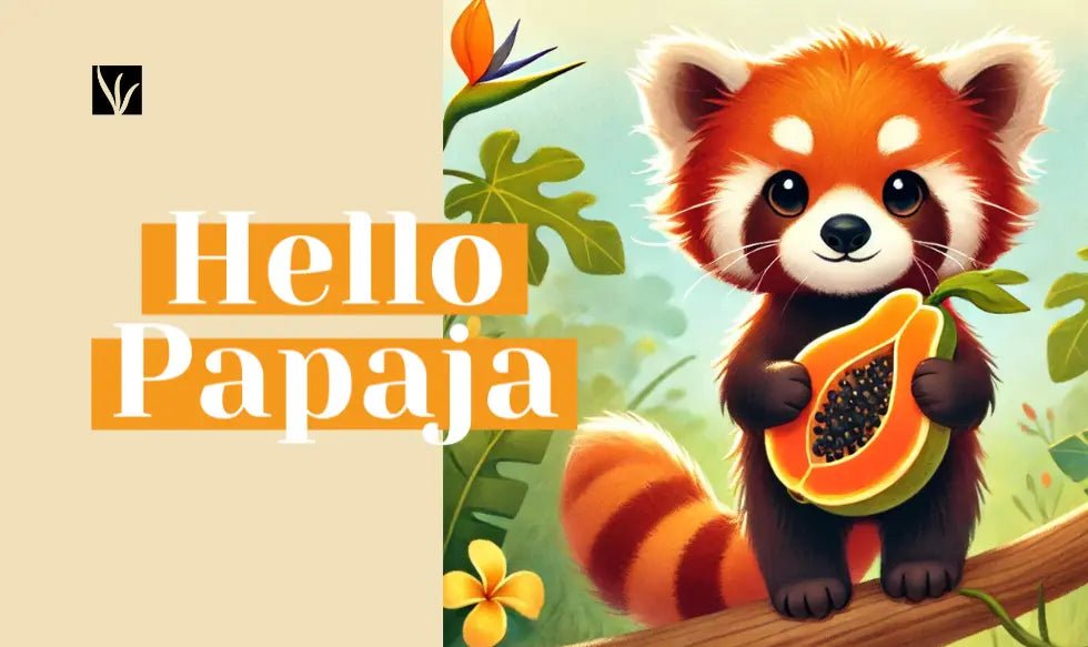 Panda czerwona i Orientana - co je łączy? Odkryj 4 kosmetyki z serii Hello Papaja! - Orientana