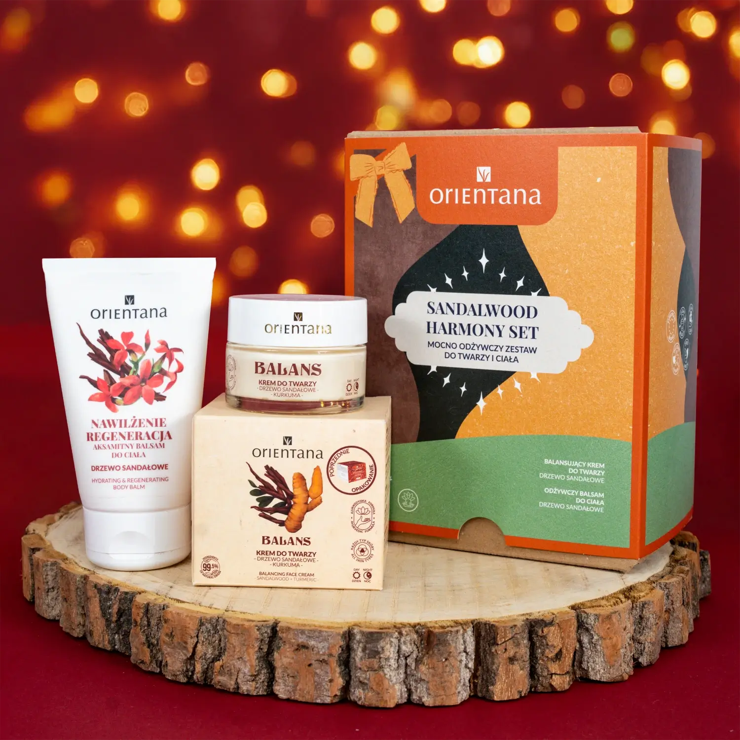 Zestaw Drzewo Sandałowe Orientana – naturalna pielęgnacja ciała i twarzy.