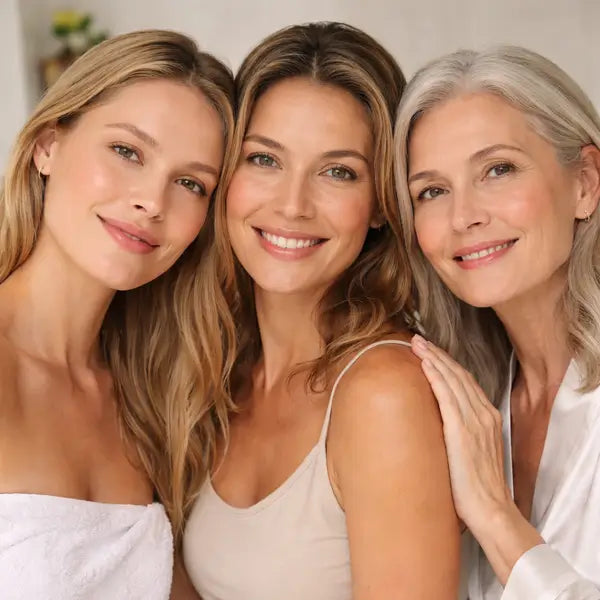 kobiety w różnym wieku - zadbane i naturalne : bardzo młoda, wiek 35+, dojrzała.