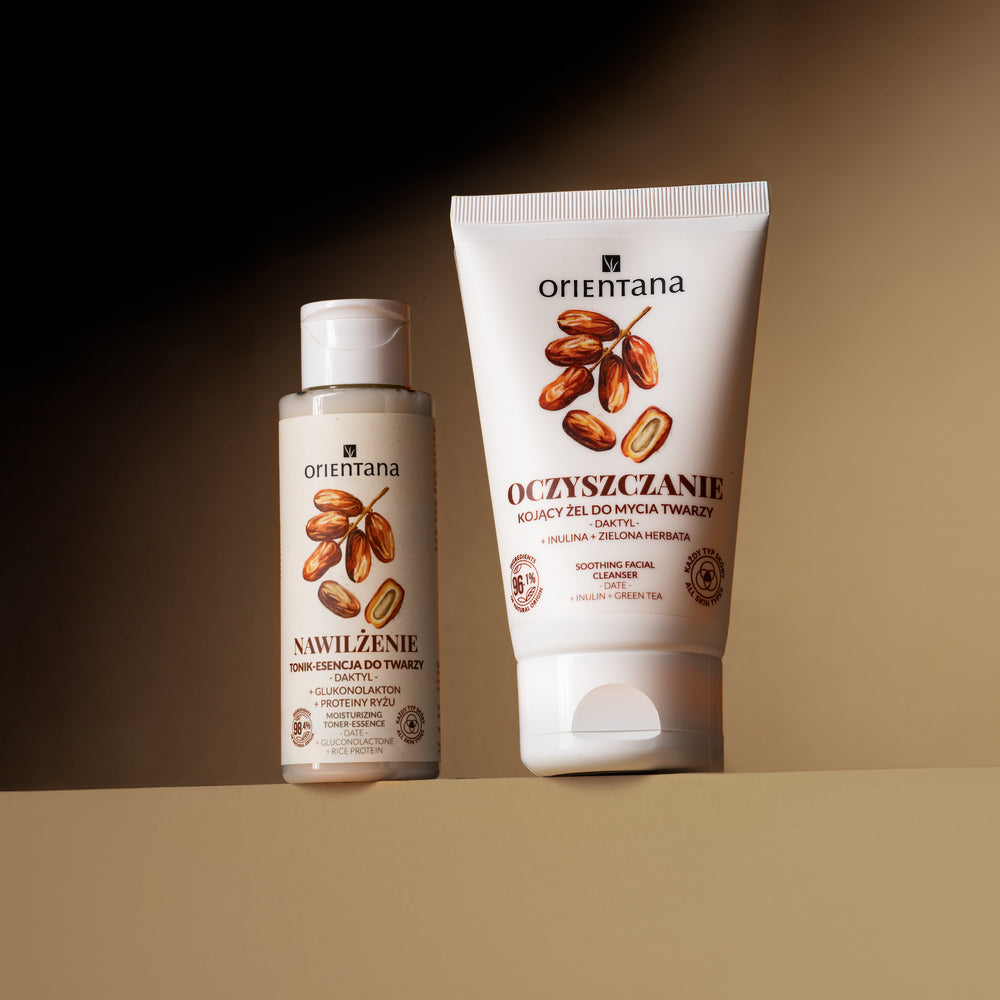 MIKROBIOM POD OCHRONĄ żel i tonik daktyl Orientana