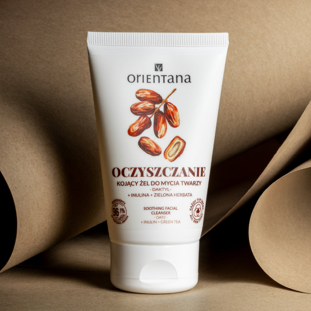 Oczyszczanie kojący żel do mycia twarzy Orientana