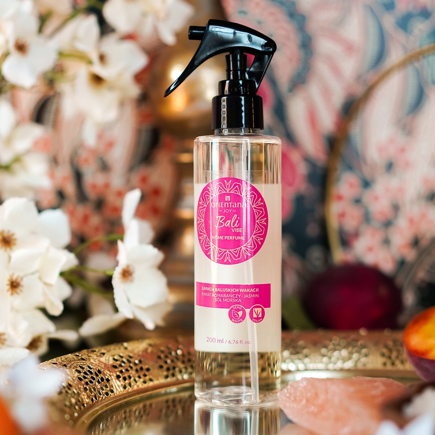 Perfumy do pomieszczeń i tkanin BALI VIBE 200 ml - Orientana