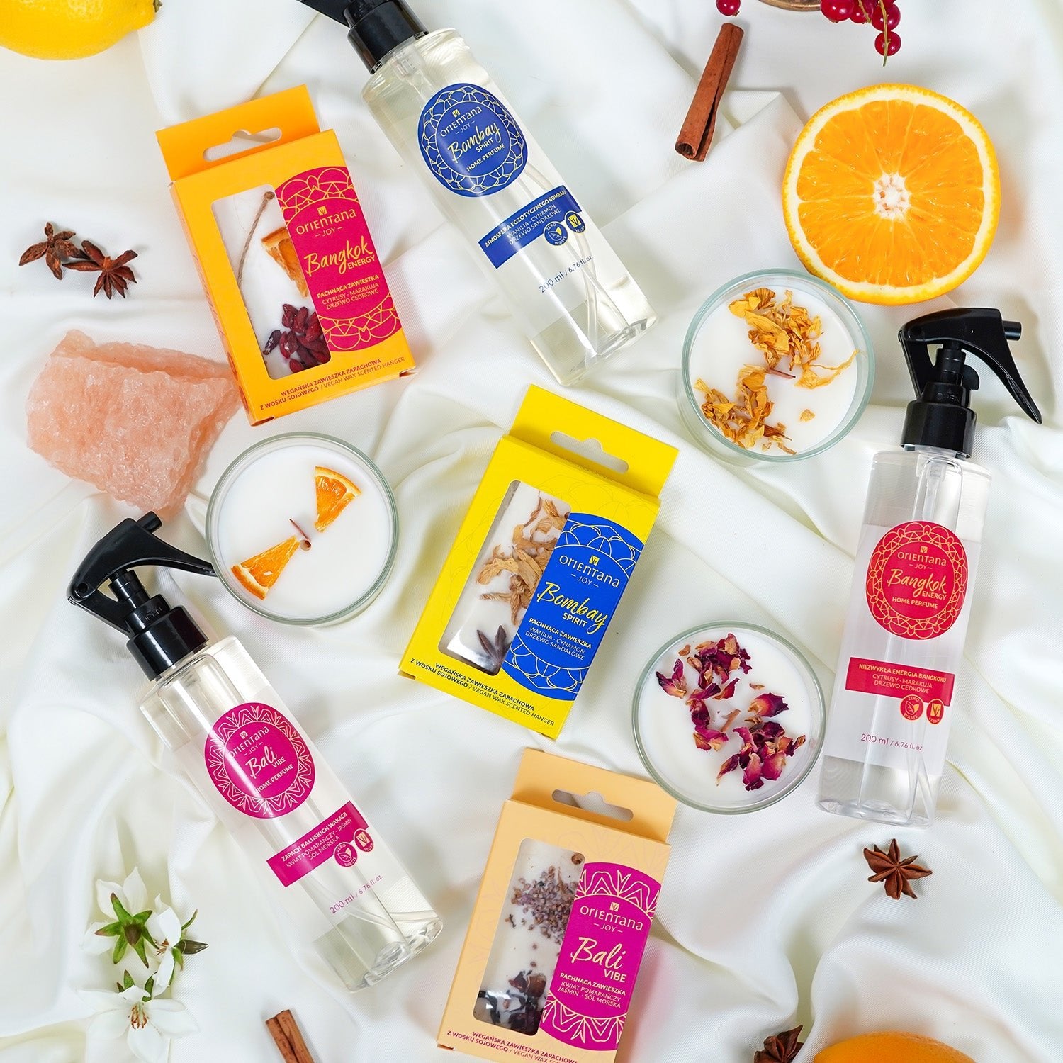 Perfumy do pomieszczeń i tkanin BALI VIBE 200 ml - Orientana