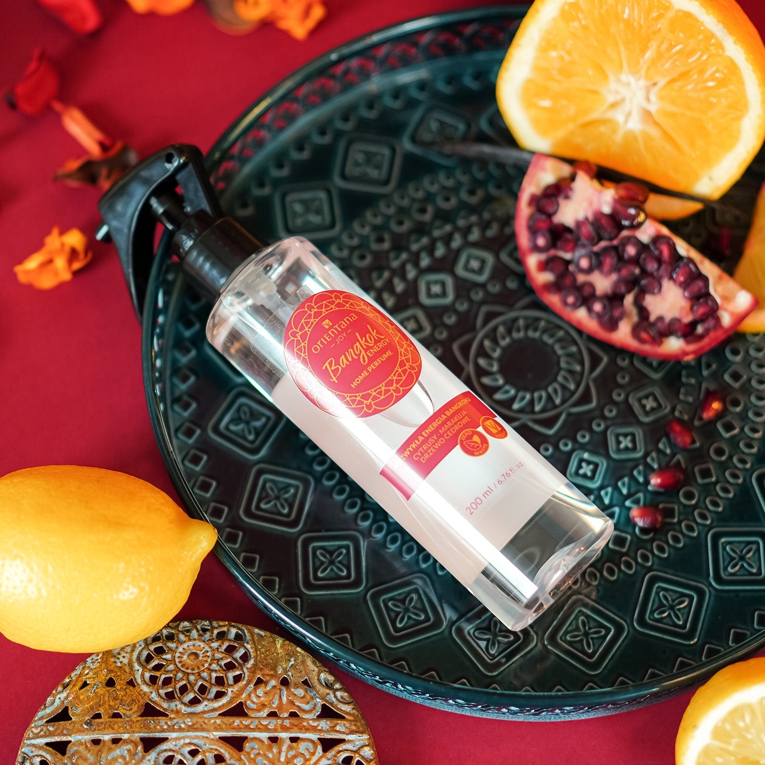 Perfumy do pomieszczeń i tkanin BANGKOK ENERGY 200 ml - Orientana