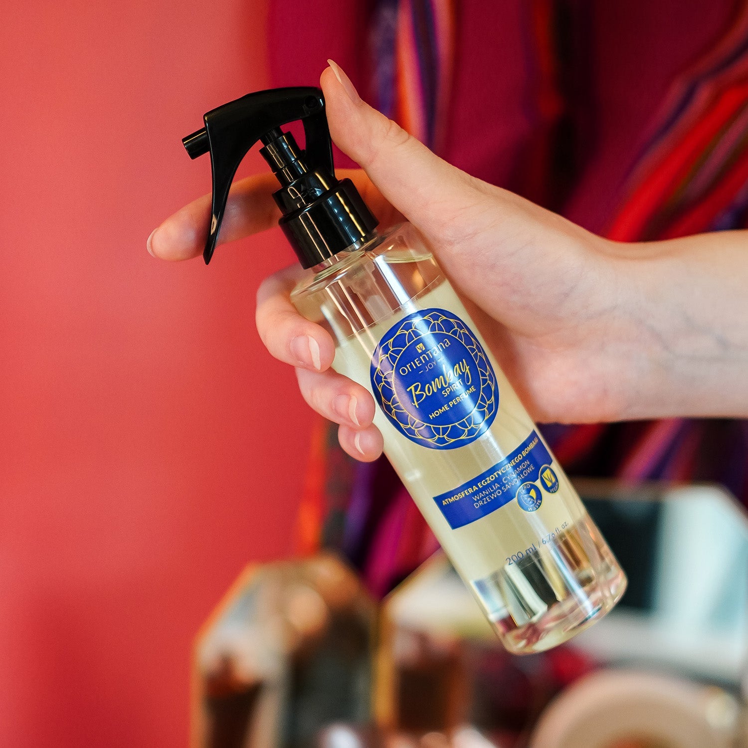 Perfumy do pomieszczeń i tkanin BOMBAY SPIRIT 200 ml - Orientana