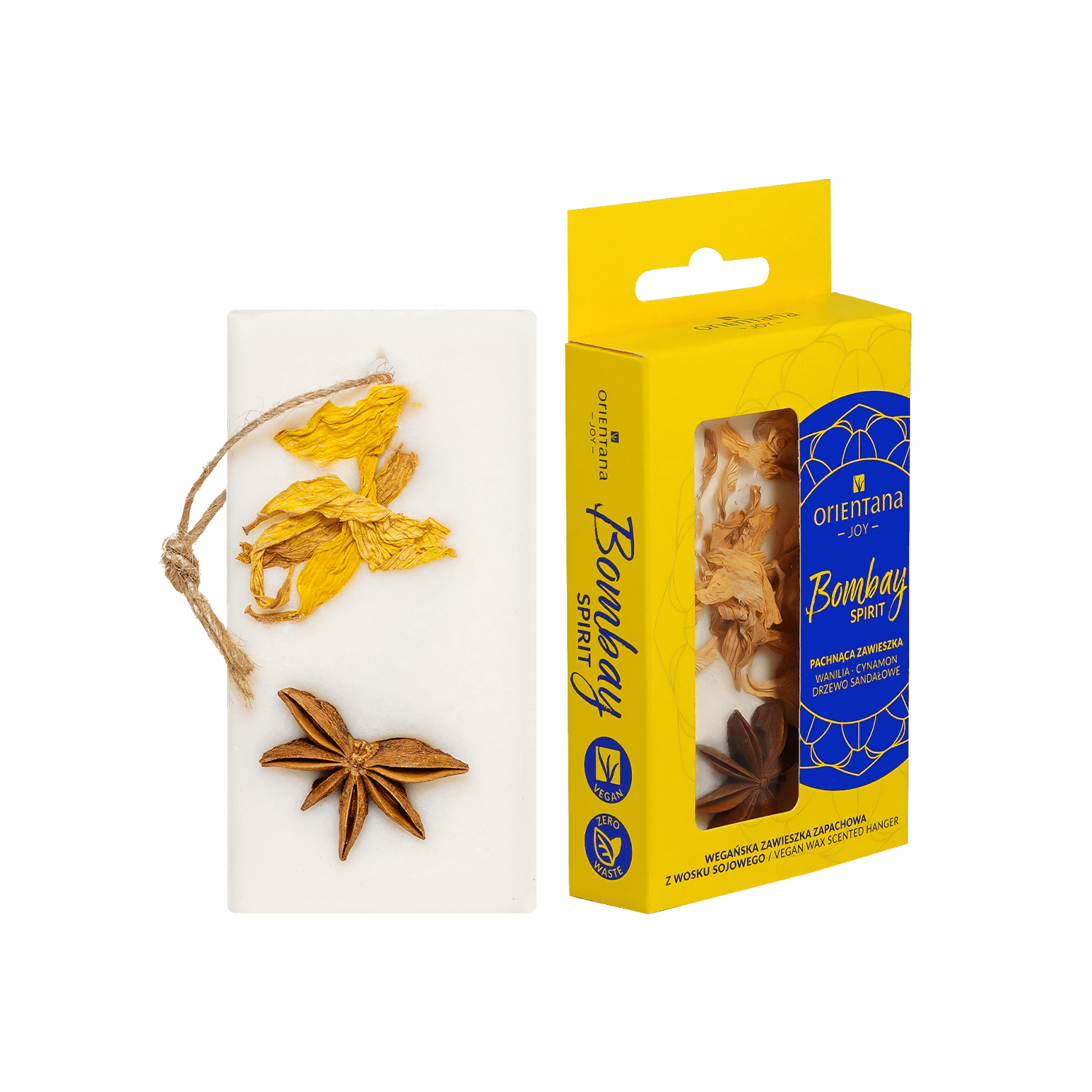 Zawieszka zapachowa BOMBAY SPIRIT 32 g 1 szt. - Orientana