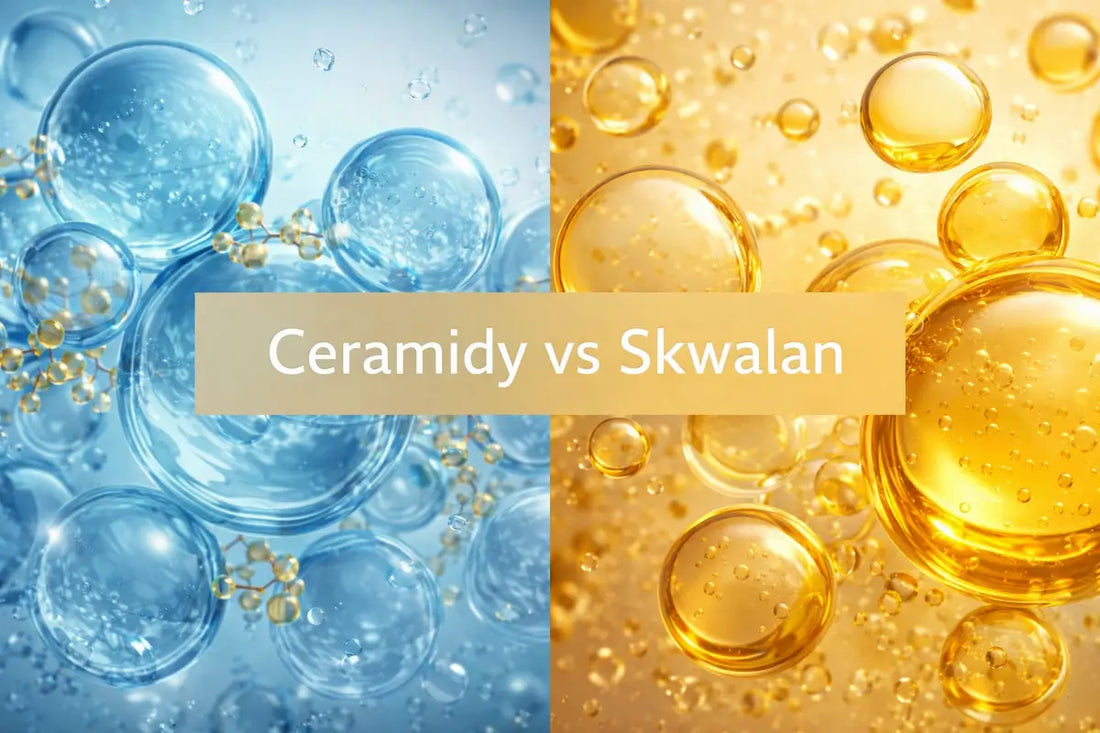Ceramidy vs Skwalan w kremach pod oczy - który składnik wybrać?