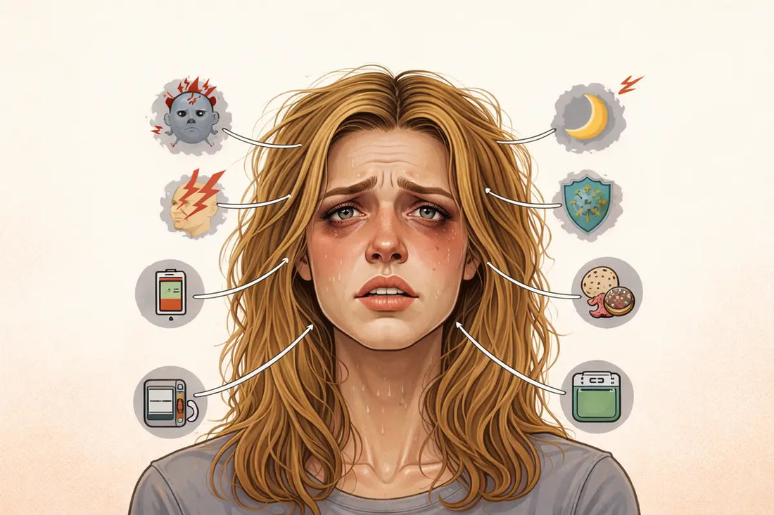 Cortisol face – czy stres naprawdę zmienia rysy twarzy?