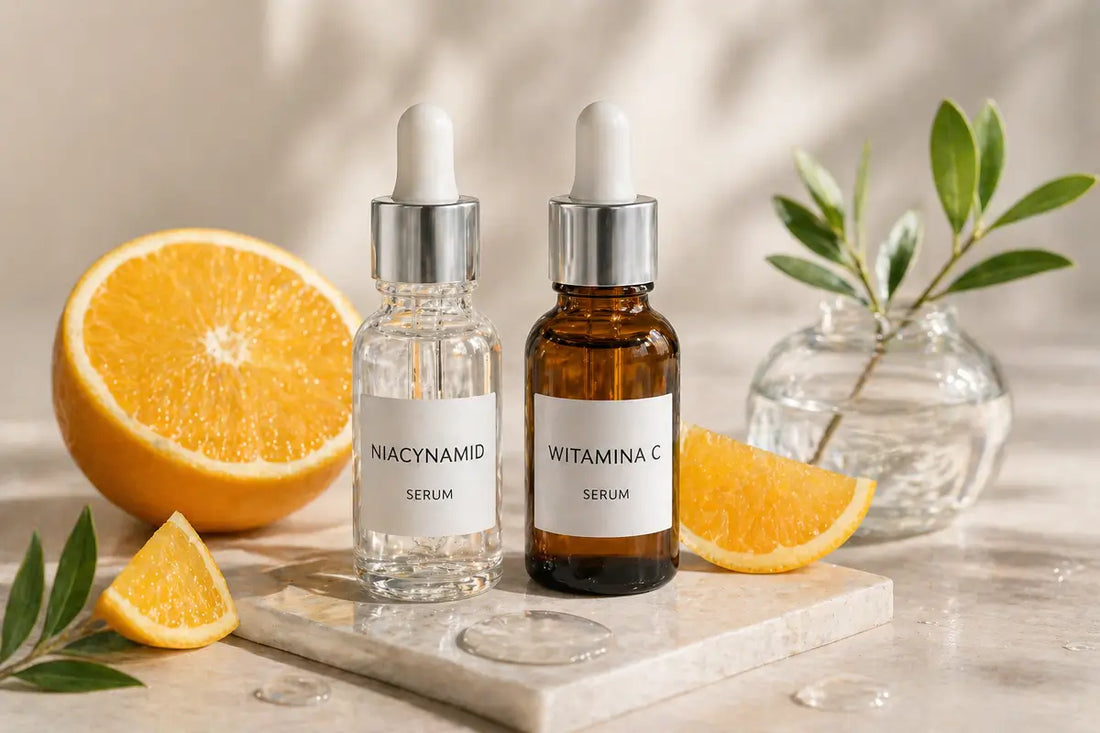 Niacynamid i witamina C - duet, który  zmieni Twoją skórę jeśli wiesz jak go użyć