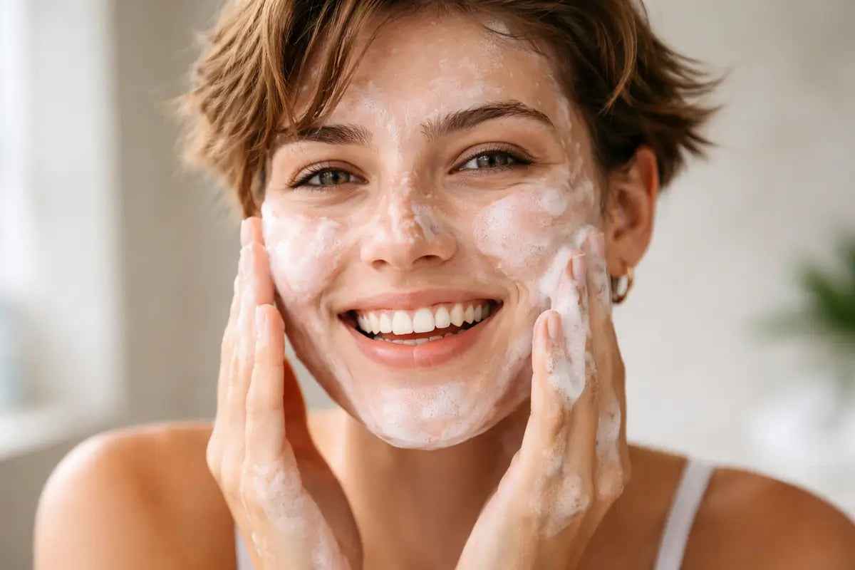 Pianka czy żel do mycia twarzy - co wybrać i dla kogo? Różnice, działanie i wpływ na skórę