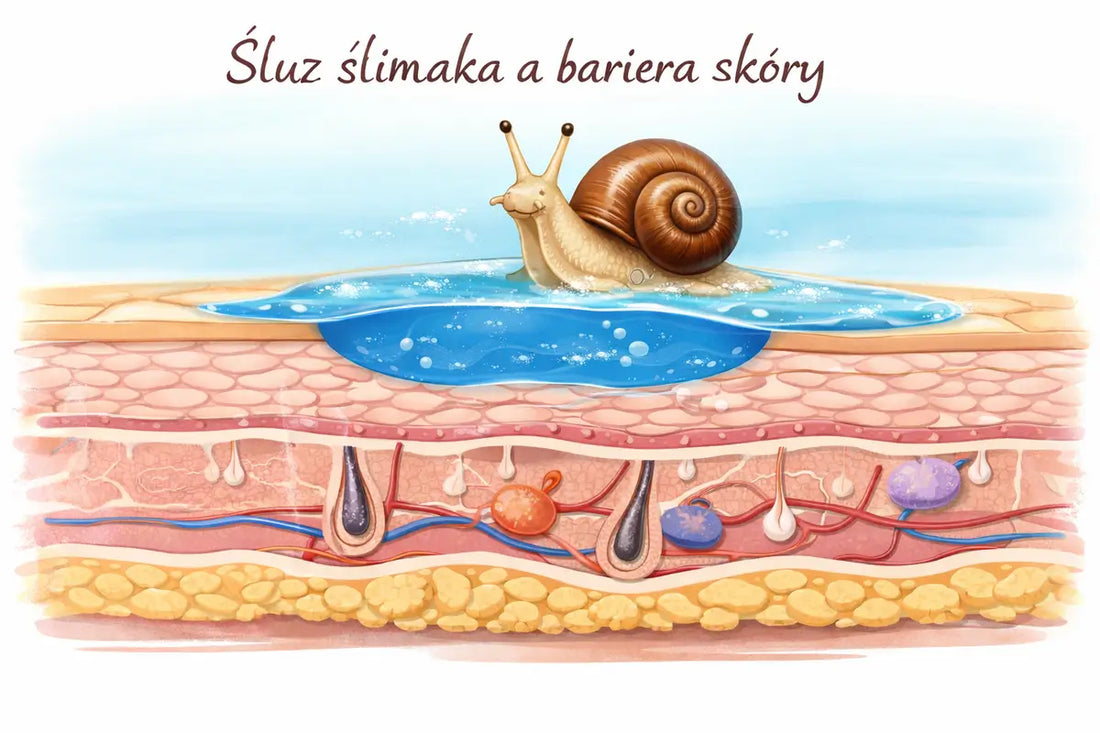 Jak śluz ślimaka wpływa na barierę skóry?