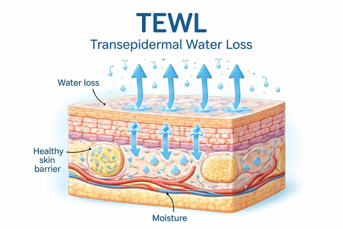 TEWL - dlaczego Twoja skóra traci wodę i jak to zatrzymać? Kompletny przewodnik