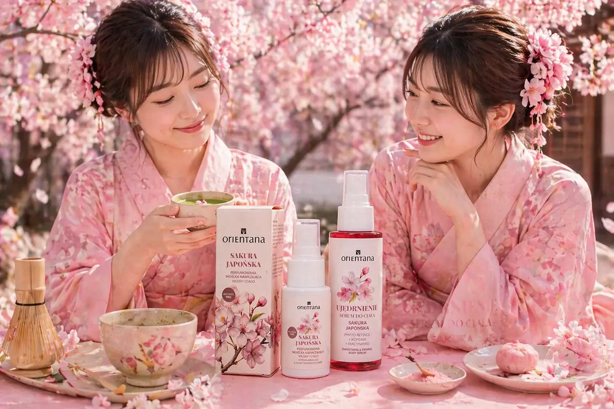 Trend sakura 2026 - dlaczego kwiat wiśni dominuje beauty, zapachy, jedzenie i modę