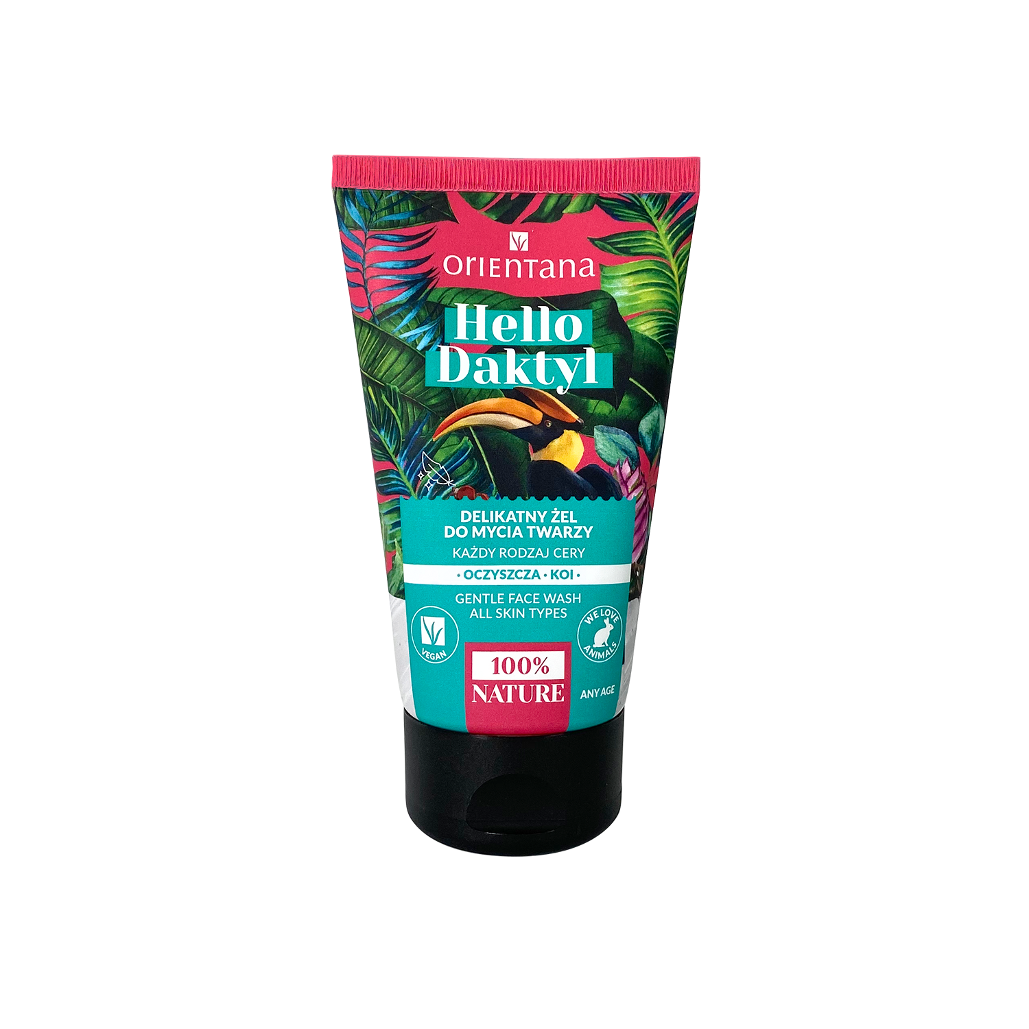 Delikatny żel do mycia twarzy Hello Daktyl 125 ml