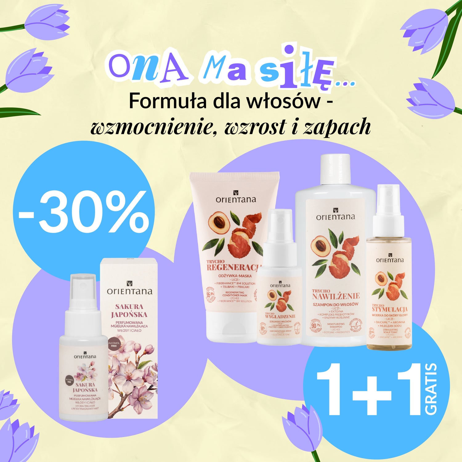 Dzień Kobiet Orientana Ona ma siłę... rabaty do -50%