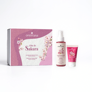Zestaw prezentowy Sakura Japońska - serum do ciała i krem do rąk