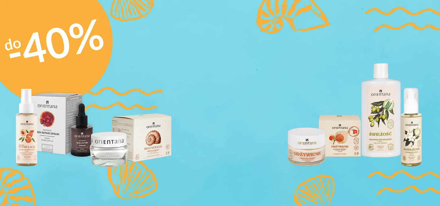 Orientana Summer Sale do -40% Napraw skórę po lecie naturalnie