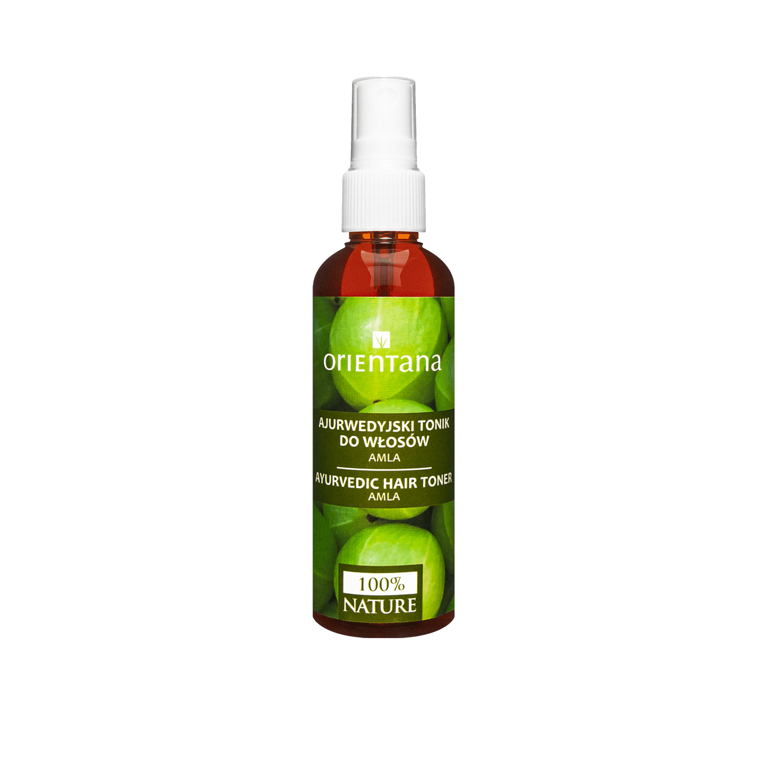 Ajurwedyjski tonik - wcierka do włosów AMLA 100 ml - Orientana