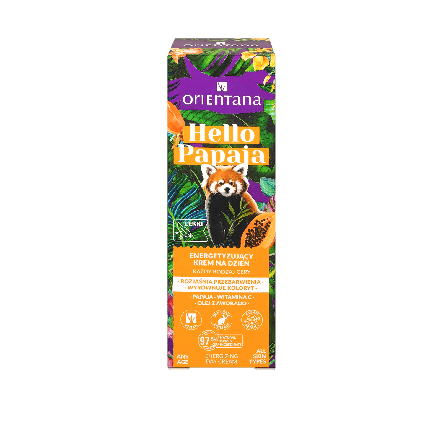 Energetyzujący krem z WITAMINĄ C 40 ml - Orientana