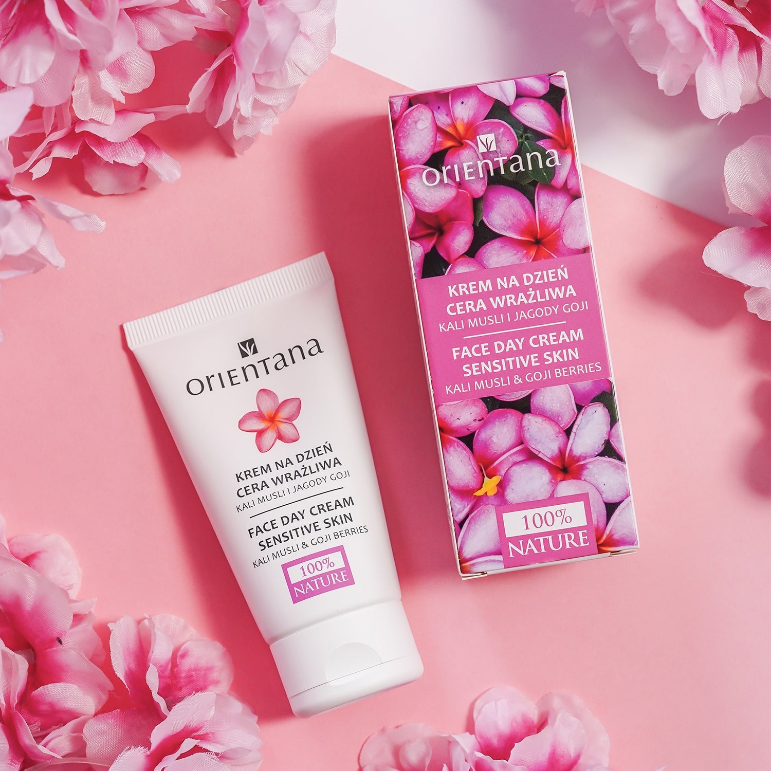Krem do cery naczynkowej i wrażliwej KALI MUSLI na dzień 50 ml - Orientana