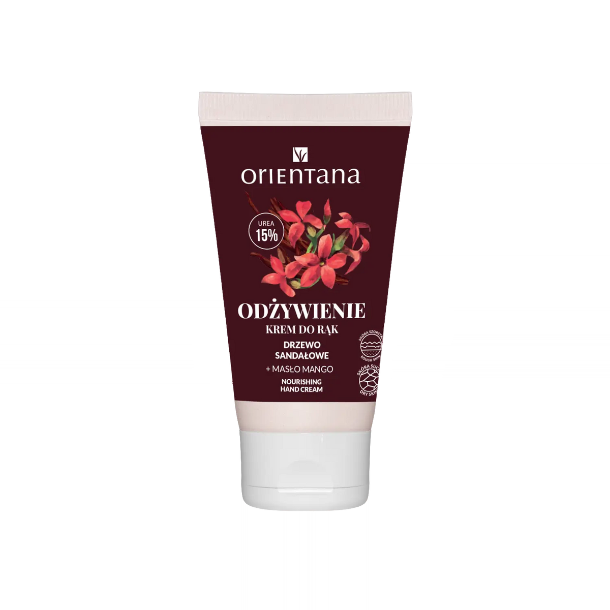 Odżywczy krem do rąk z mocznikiem - Drzewo Sandałowe, 50ml