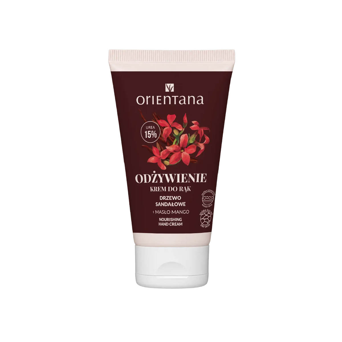 Odżywczy krem do rąk z mocznikiem - Drzewo Sandałowe, 50ml