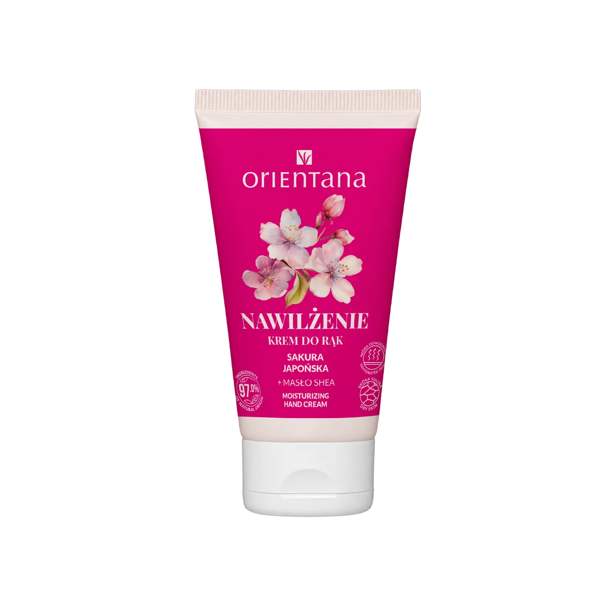 Nawilżający Krem do Rąk Sakura Japońska Masło Shea, 50 ml