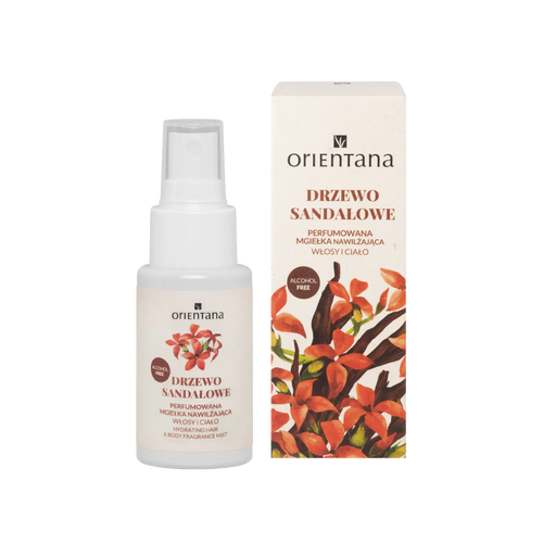 Mgiełka drzewo sandałowe do włosów i ciała 50 ml Orientana