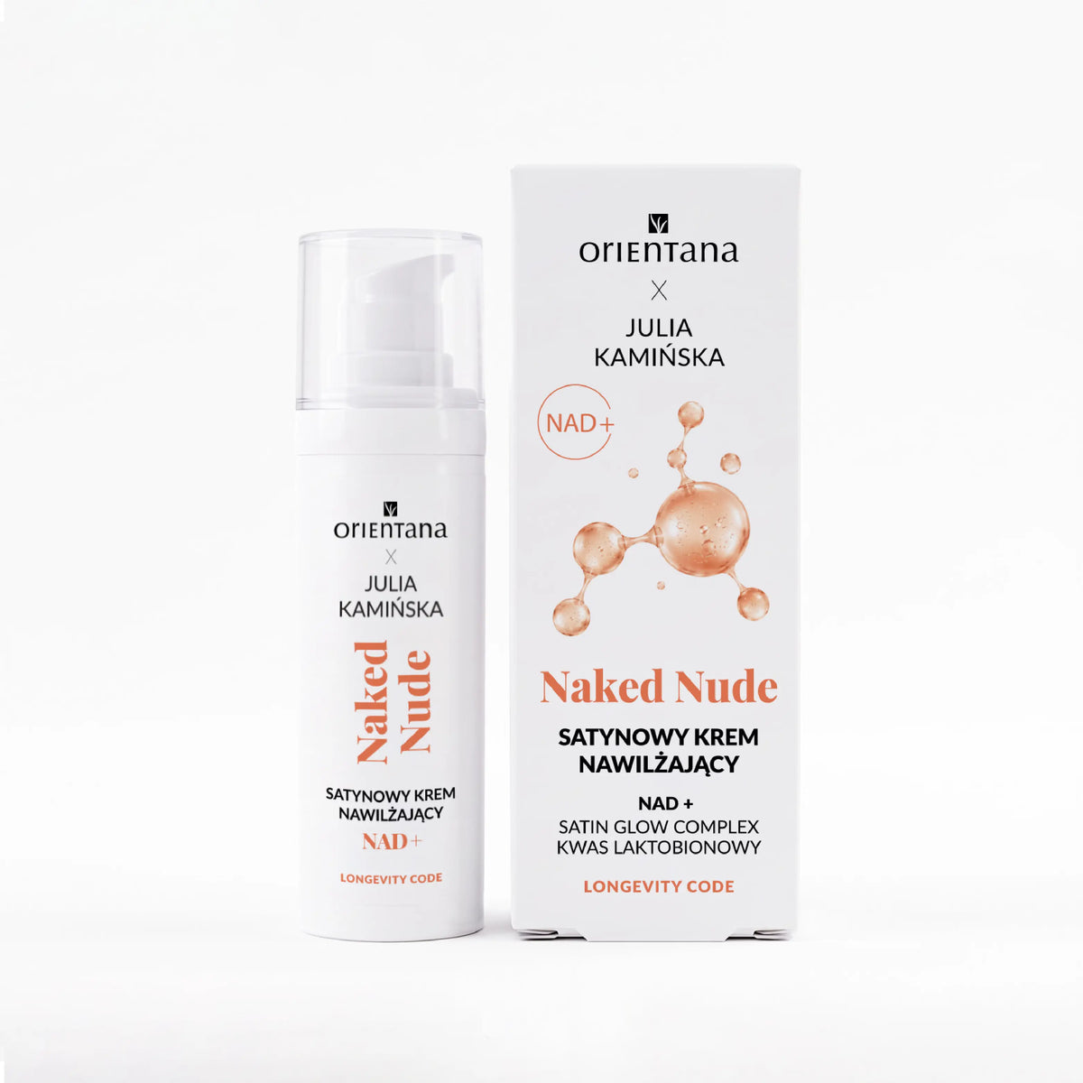 Satynowy krem nawilżający Naked Nude 30 ml