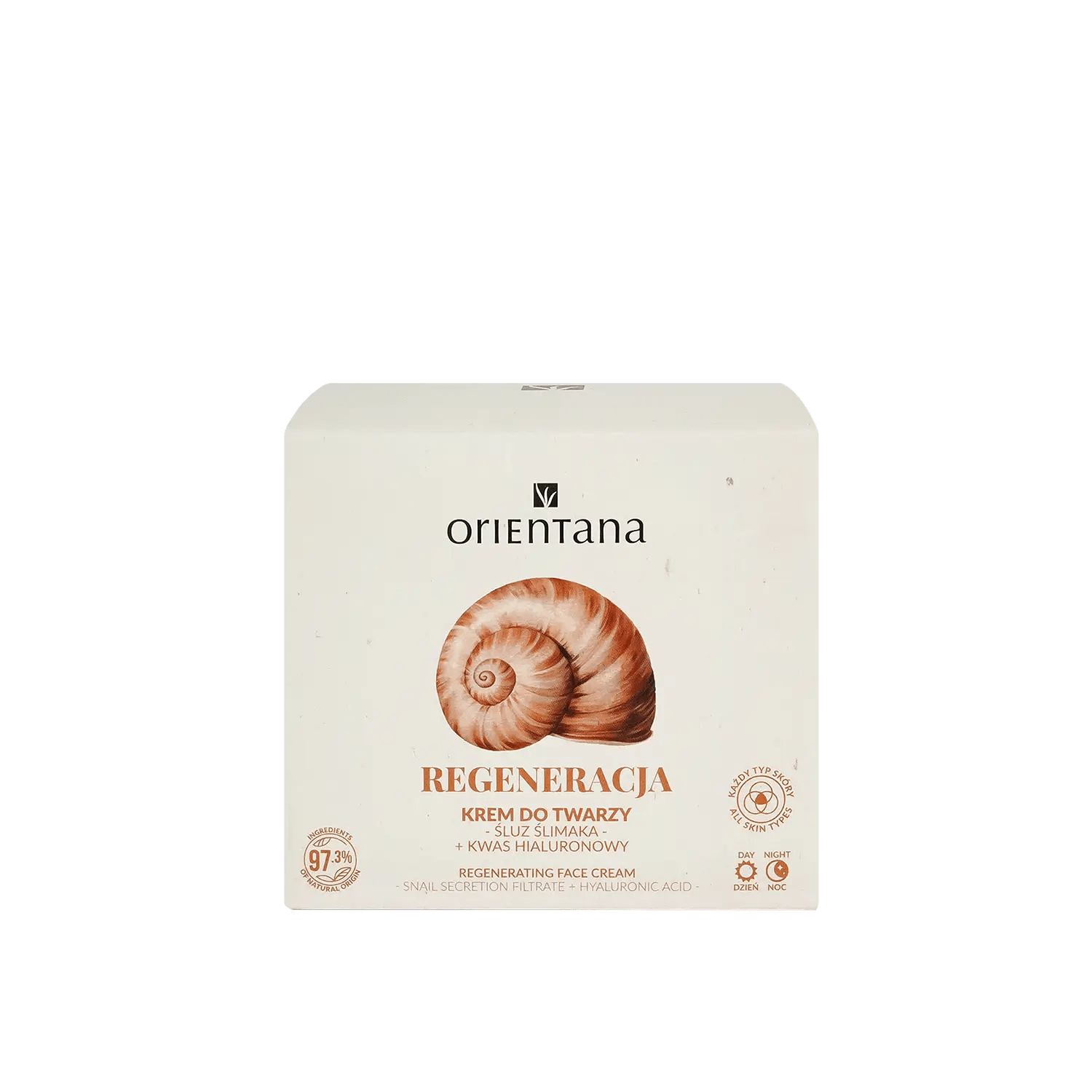 Naturalny krem do twarzy ŚLUZ ŚLIMAKA 50 ml - Orientana