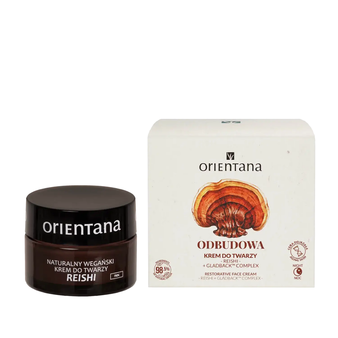 REISHI Natural Vegan Night Face Cream 50 ml