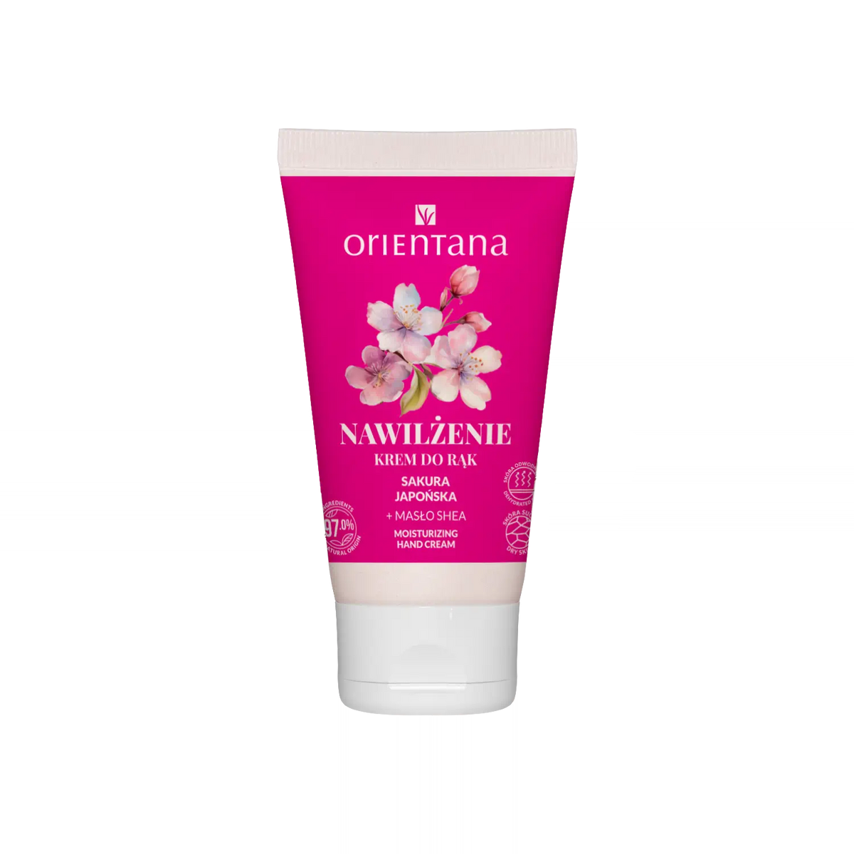 Nawilżający Krem do Rąk Sakura Japońska Masło Shea, 50 ml