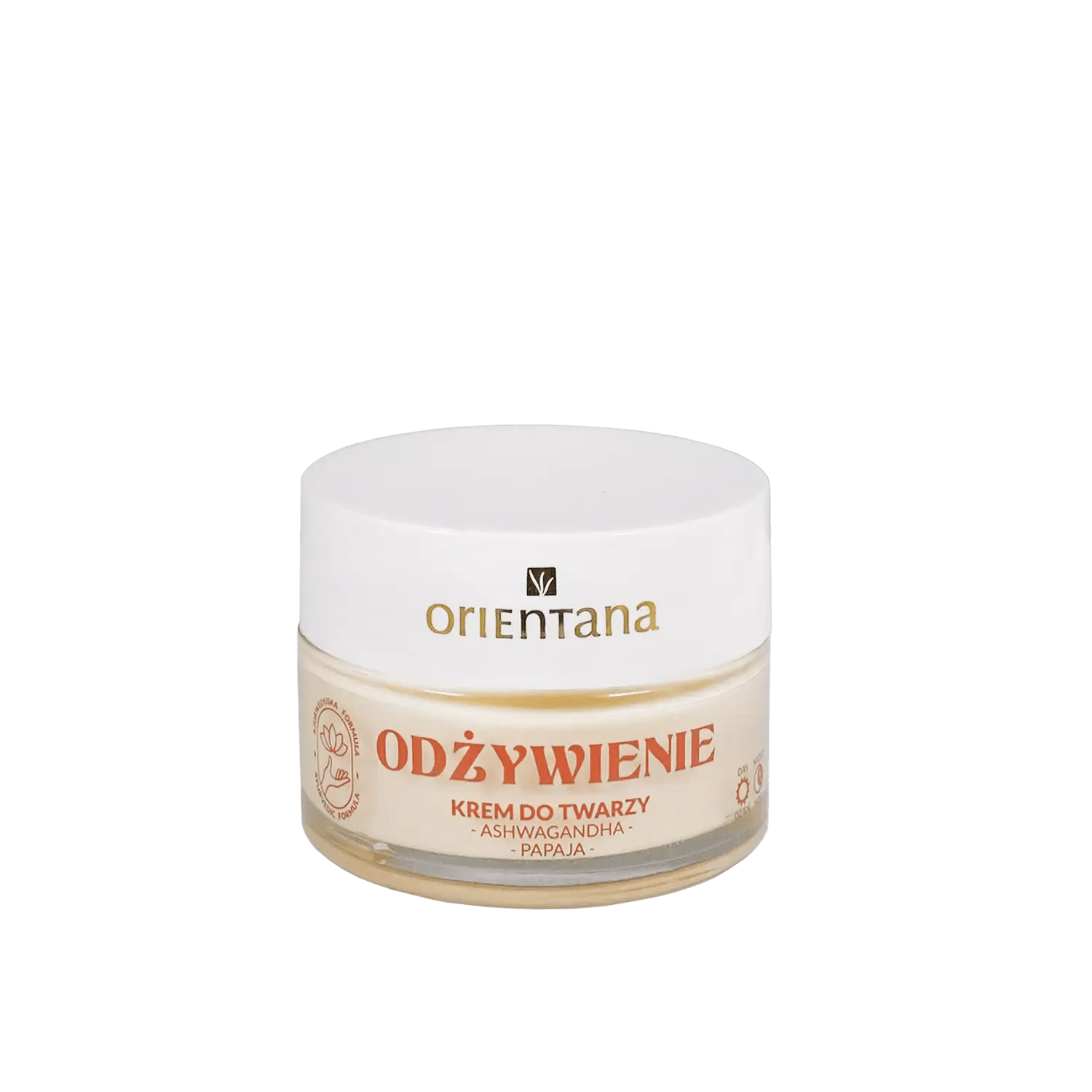 Odżywczy krem do twarzy ASHWAGANDHA 40 ml - Orientana