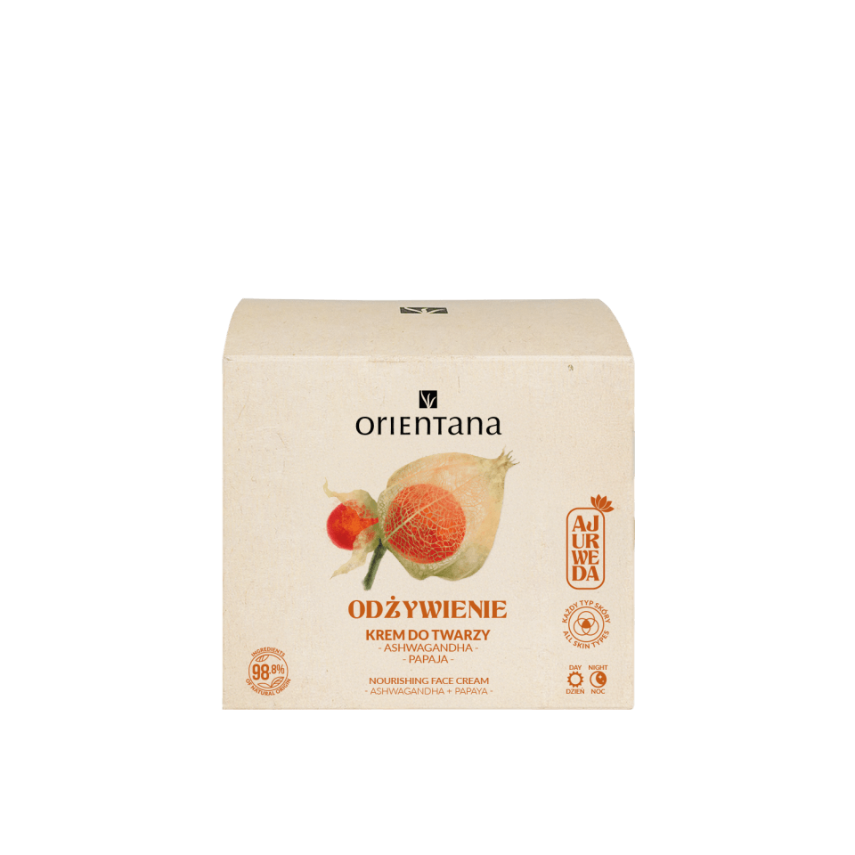 Odżywczy krem do twarzy Ashwagandha 40 ml Orientana