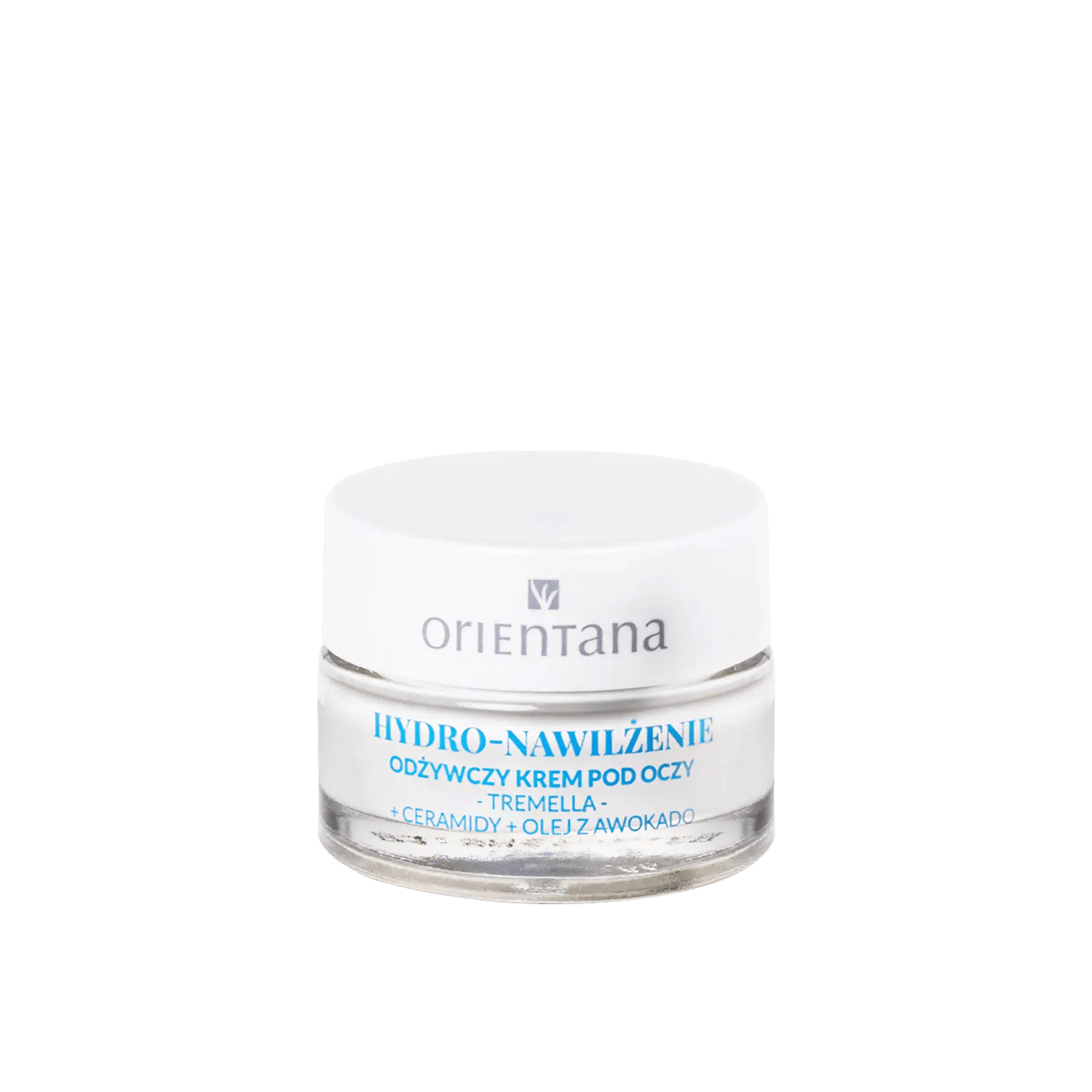 Odżywczy krem pod oczy z Ceramidami, Tremellą i Olejem awokado 15 ml - Orientana