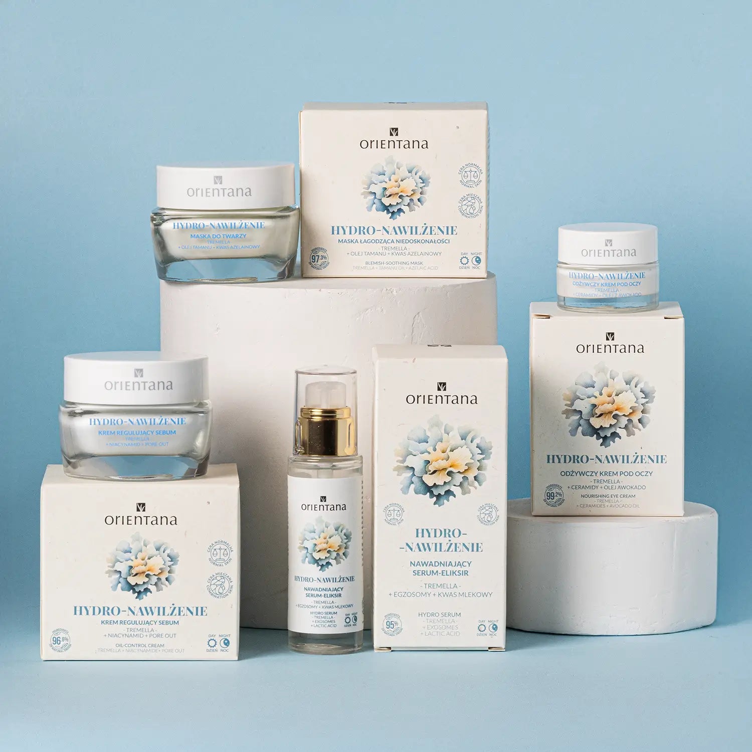 Odżywczy krem pod oczy z Ceramidami, Tremellą i Olejem awokado 15 ml - Orientana