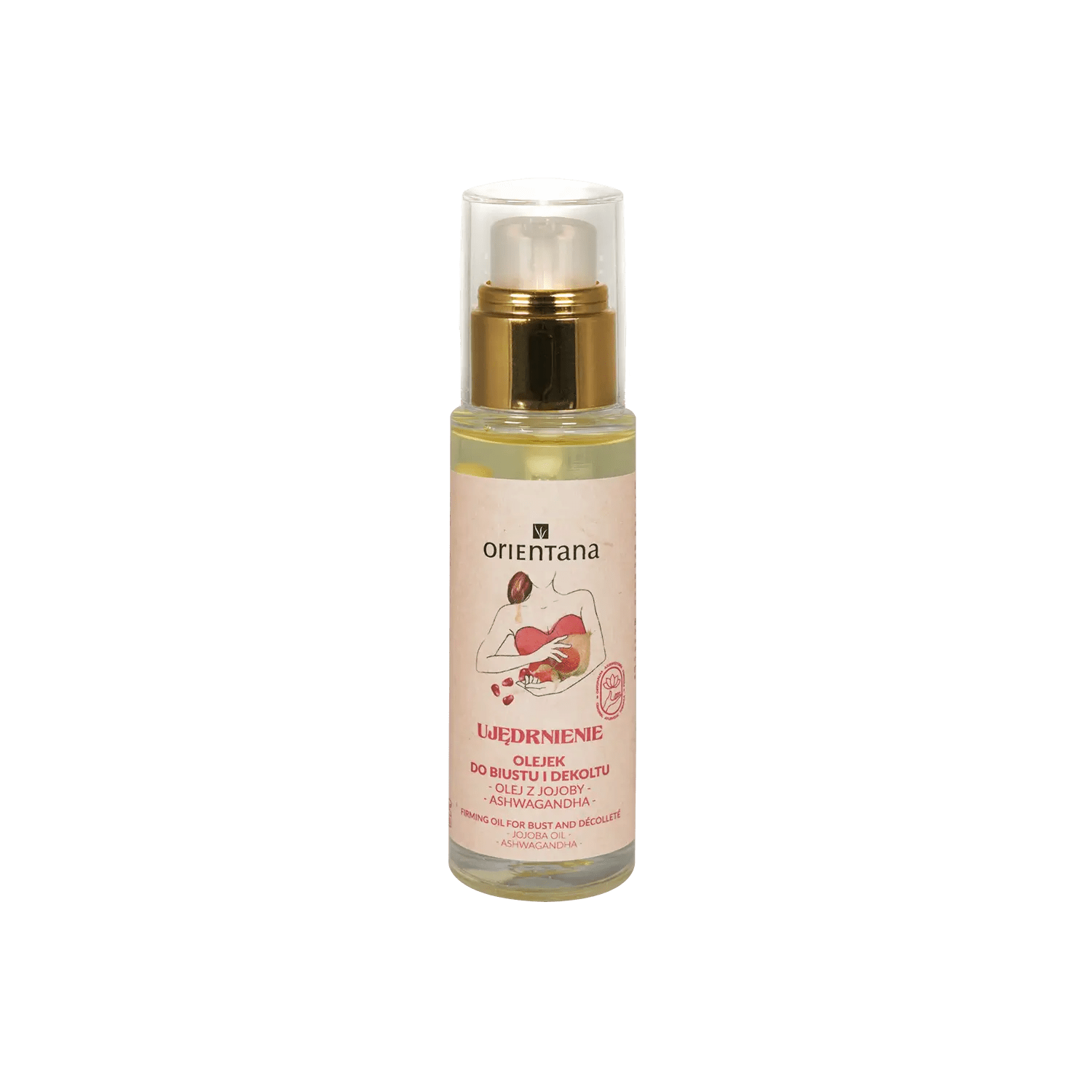 Olejek do biustu i dekoltu 16 ROŚLIN AJURWEDY 30 ml - Orientana