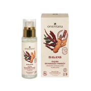 Olejek do masażu twarzy DRZEWO SANDAŁOWE i KURKUMA 30 ml - Orientana