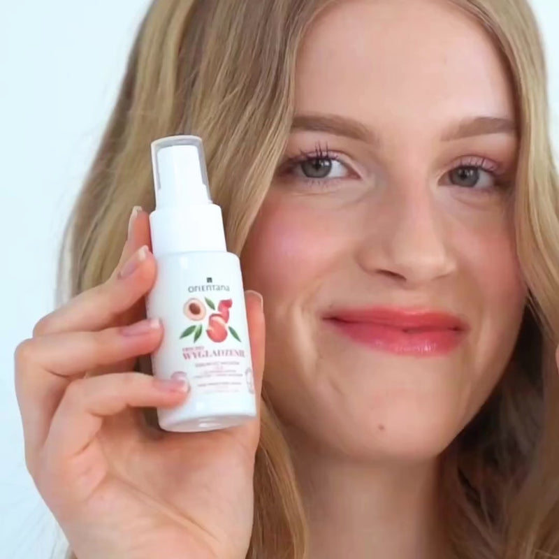 Trychologiczne wygładzające serum do włosów Liczi Glukonolakton Pektyny Kwas mlekowy 50 ml - Orientana