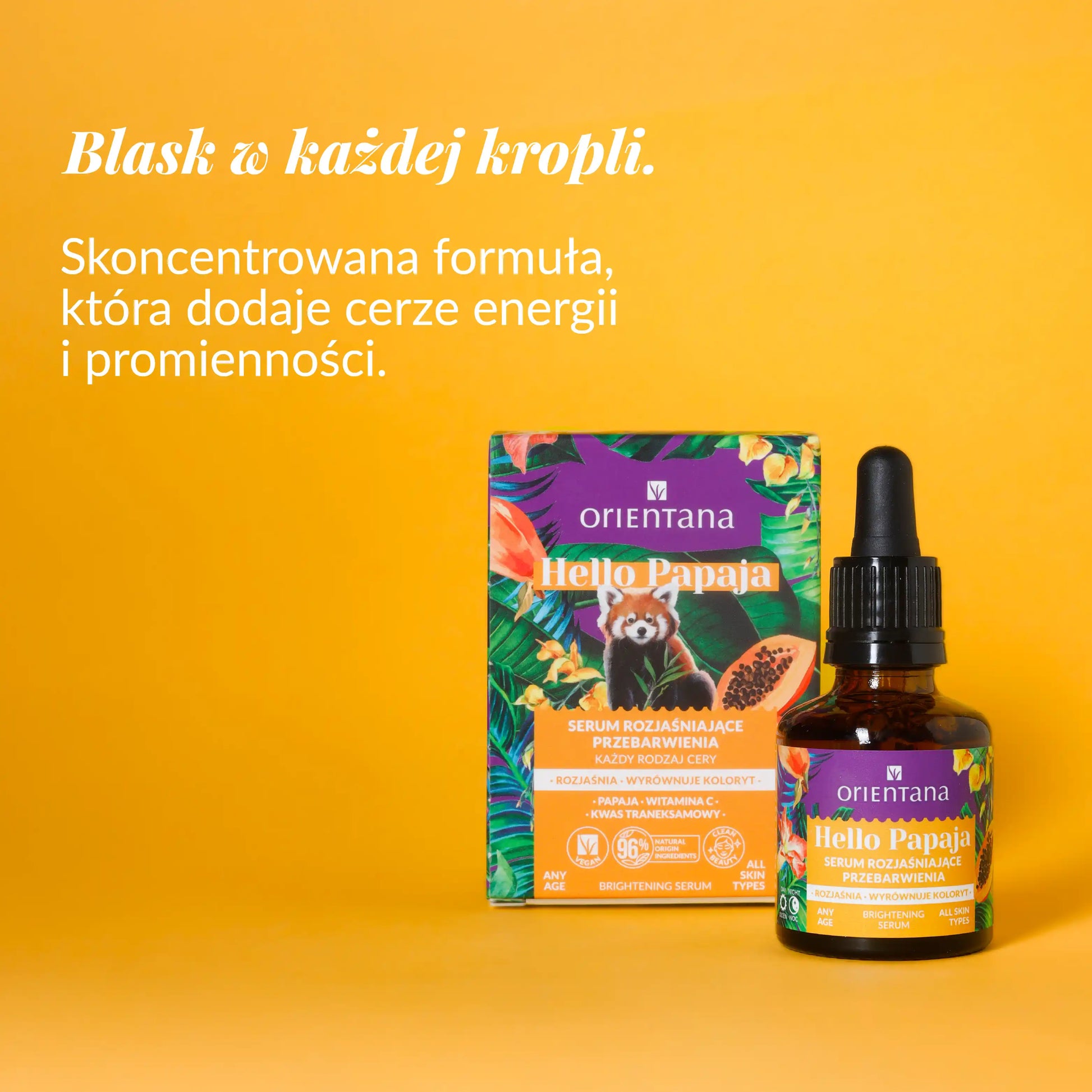 Blask w każdej kropli Rozjaśniające serum z witaminą C 30 ml 