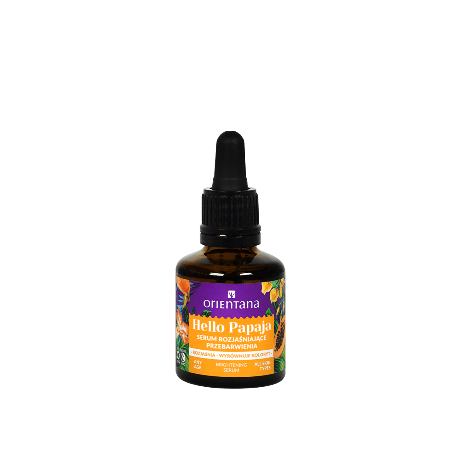 Rozjaśniające serum z witaminą C 30 ml - Orientana