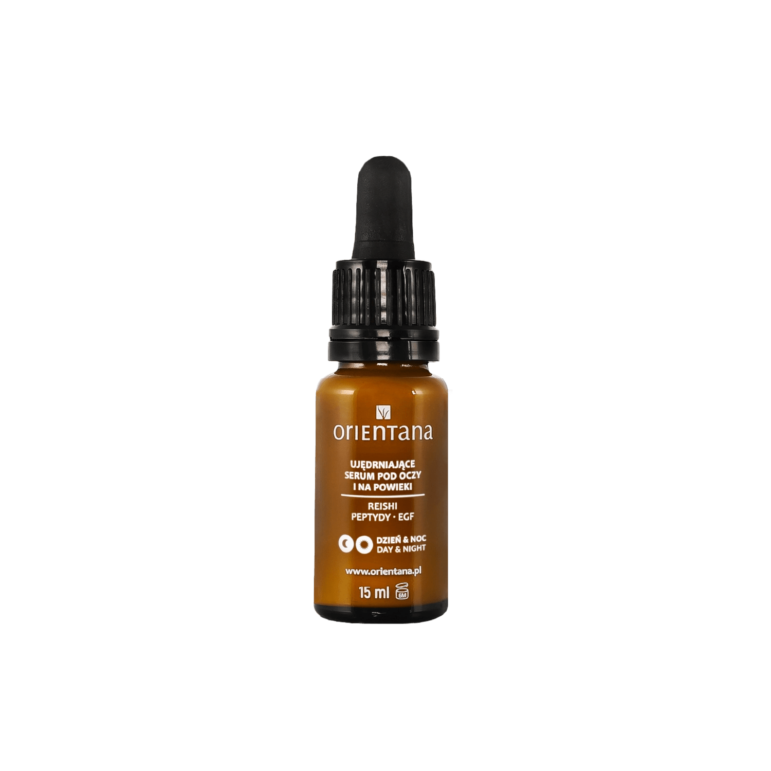 Serum pod oczy i na powieki REISHI i PEPTYDY EGF 15 ml - Orientana