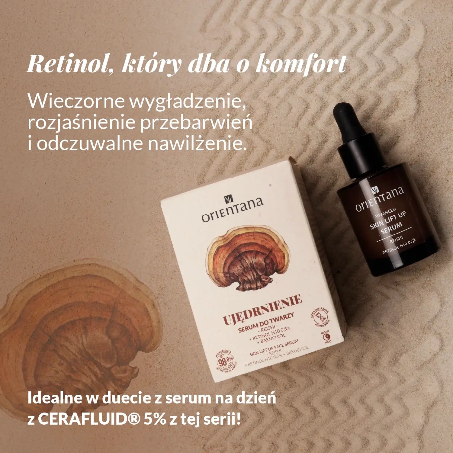 Serum z retinolem H10 0,5% i reishi 30 ml