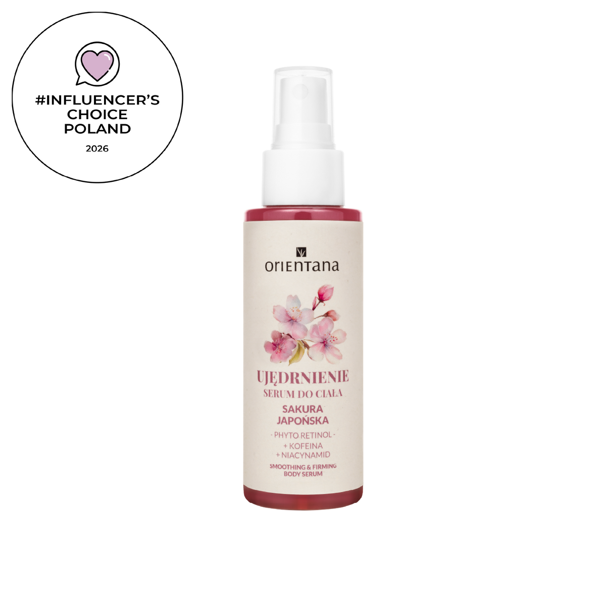 Serum do ciała Sakura Japońska - ujędrniające i wygładzające 100 ml