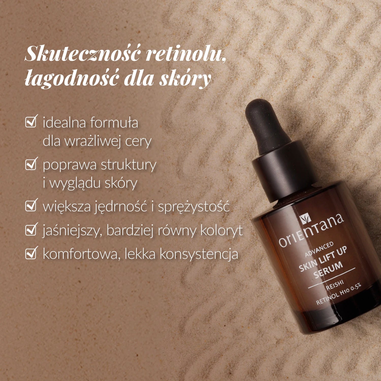 Zestaw odmładzający i anti-aging Reishi - booster, krem nocny i serum z retinolem