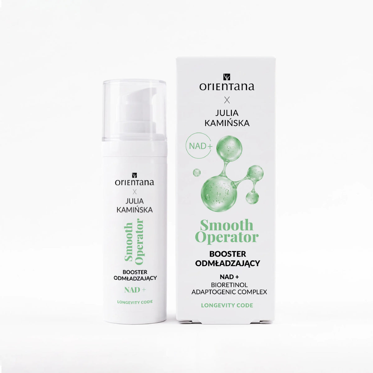 Booster odmładzający Smooth Operator z NAD+ i bioretinolem 30 ml