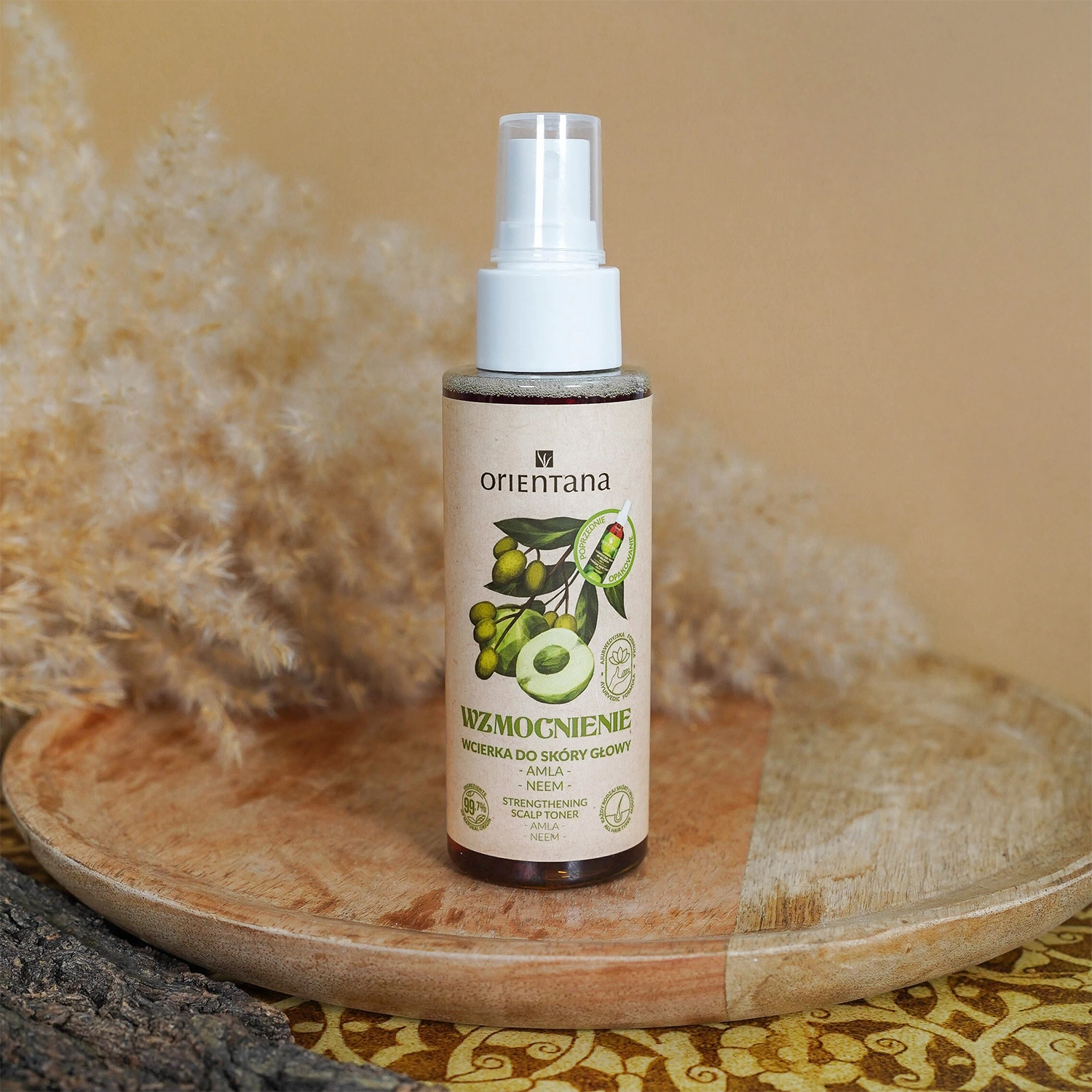 Ajurwedyjski tonik-wcierka do włosów AMLA 100 ml